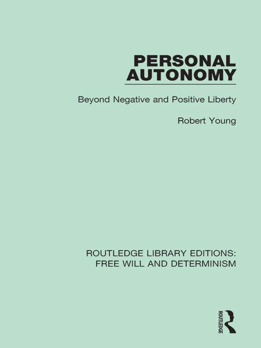 Upplýsingar um Personal Autonomy eftir Robert Young - Biðlisti